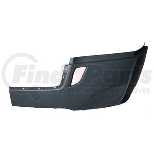 1503-0045 by WHEELER FIT - CAP,BUMPER END (GRAY) WITHOUT FOG LIGHT CUTOUTS - AIR DAM MOUNTING - LEFT