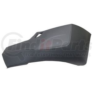 1503-0077 by WHEELER FIT - CAP,BUMPER END (GRAY) WITHOUT FOG LIGHT CUTOUTS - WITHOUT AIR DAM MOUNTING - LEFT