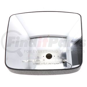 1513-0022 by WHEELER FIT - Door Mirror Glass - Driver or Right Side, Lower, Convex, Heated