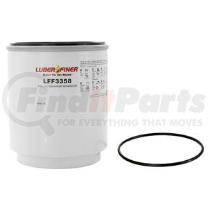 LFF3358 by LUBER-FINER - Luberfiner LFF3358 MD/HD Spin-on Oil Filter