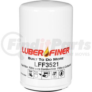 LFF3521 by LUBER-FINER - Luberfiner LFF3521 3" Spin-on Fuel Filter