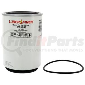 LFF8957 by LUBER-FINER - Luberfiner LFF8957 MD/HD Spin-on Oil Filter