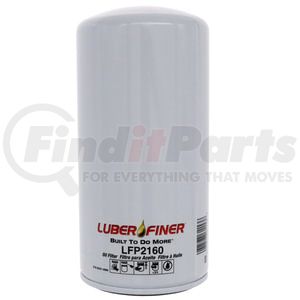 LFP2160 by LUBER-FINER - Luberfiner LFP2160 MD/HD Spin-on Oil Filter