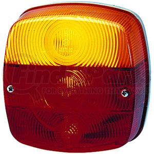 002578701 by HELLA - 2578 Red/Amber Stop/Turn/Tail/License Plate Lamp