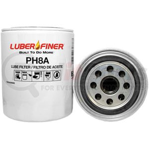 PH8A by LUBER-FINER - Luberfiner PH8A 4" Spin-on Oil Filter