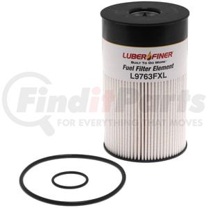 L9763FXL by LUBER-FINER - Luberfiner L9763FXL Cartridge Fuel/Water Seperator