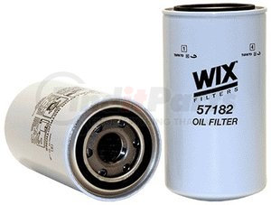 57182 by WIX FILTERS - Spin-On Lube Filter