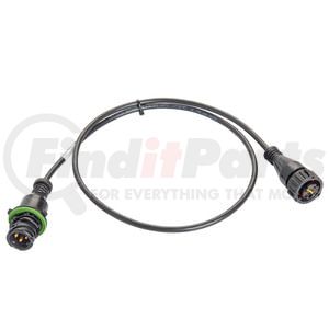 AL919819 by HALDEX - ABS Extension for Sensor Cable Lead - Male/Female 3-Pin Connectors, 3.3 ft.