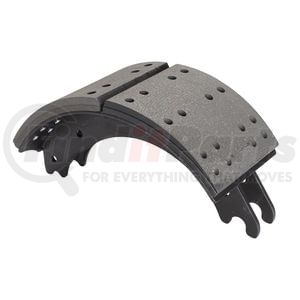 GN4515QR by HALDEX - Drum Brake Shoe - Reman, Rear, Relined, 1 Brake Shoe, FMSI 4515, for use w/ Meritor "Q" Design