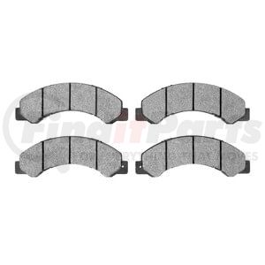 1551-1695-00 by DYNAMIC FRICTION COMPANY - 5000 Advanced Brake Pads