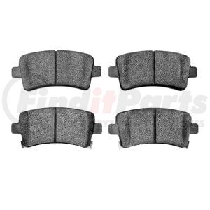 2551-1430-00 by DYNAMIC FRICTION COMPANY - Disc Brake Pad Set