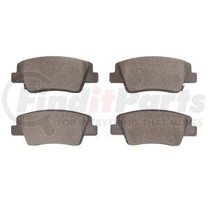 1551-2394-00 by DYNAMIC FRICTION COMPANY - 5000 Advanced Brake Pads - Ceramic