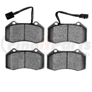 1551-1379-00 by DYNAMIC FRICTION COMPANY - 5000 Advanced Brake Pads - Low Metallic