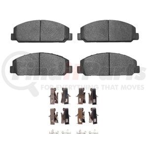 1214-0827-01 by DYNAMIC FRICTION COMPANY - Heavy Duty Pads and Hardware Kit