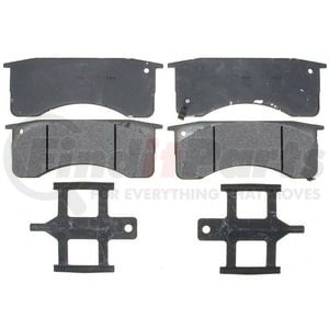 PGD1032M by RAYBESTOS - Raybestos Element3 Metallic Brake Pad Set