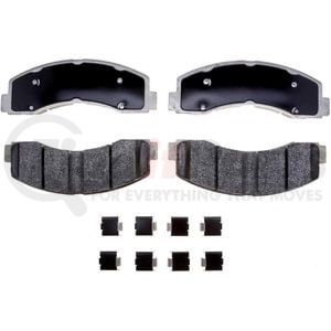 SP2087PPH by RAYBESTOS - Raybestos Specialty - Police Metallic Brake Pad Set