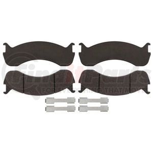 SP786ASBH by RAYBESTOS - Raybestos Specialty - School Bus Metallic Brake Pad Set