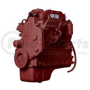 Reviva 55F7D200A Engine Complete Assembly Remanufactured Drop In Engine Assembly for 5.9L 1996-02 Cummins 6B Engine with 200