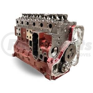 Reviva 74G7B083A Engine Complete Assembly Remanufactured Basic Long Block Engine Assembly for Cummins ISC Engine