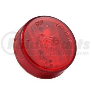 471123 by GROTE - CLR/MARKER LMP, 2", RED, SUPERNOVA LED, BULK