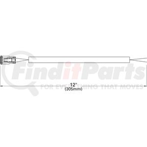 68610 by GROTE - Deutsch Connector, 12" Long