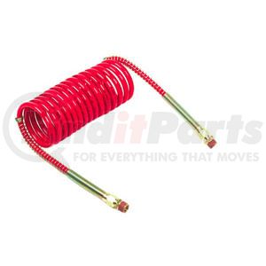 810012R by GROTE - 12' Coiled Air Single With 6" Leads, Red