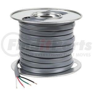 825521 by GROTE - Pvc Jacketed Wire, 4 Cond, 14 Ga, 100' Spool