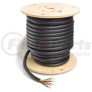 825609 by GROTE - 7-Conductor PVC Trailer Cable, 14 GA, 0.535" Diameter, 100 ft. Spool