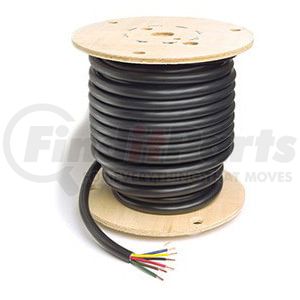 825612 by GROTE - Trailer Cable, Pvc, 7 Cond, 6/14 & 1/12 Ga, 50' Spool