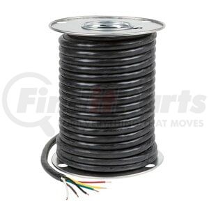 825604 by GROTE - Trailer Cable, Pvc, 6 Cond, 14 Ga, 100' Spool