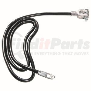 827072 by GROTE - Battery Cable, Top Post, 4 Ga, 72"