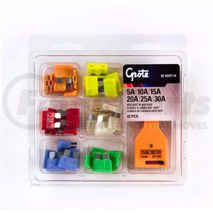 82ASST44 by GROTE - Standard Blade Fuse Assortment, 43 Pk