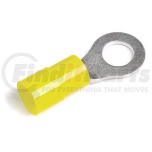 832458 by GROTE - Ring Terminal, Nylon, 12; 10 Ga, 3/8", Pk 50