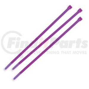 8360353 by GROTE - Standard Tie, Purple, 8", 50 Lb, Pk 1000