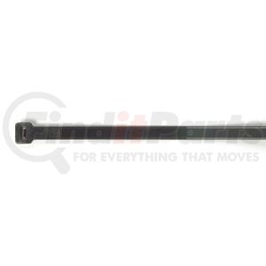836042 by GROTE - Wide Strap Tie, Black, 9.1", 120 Lb, Pk 100