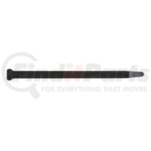 836043 by GROTE - Wide Strap Tie, Black, 15.1", 120 Lb, Pk 100