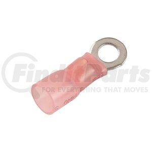 842426 by GROTE - Heat Shrink Ring, 8 Ga, 1/4", Pk 10