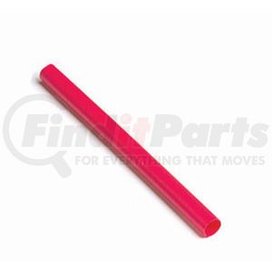 844008 by GROTE - Shrink Tube, 2:1, Single Wall, Red, 1/4" X Pk 6