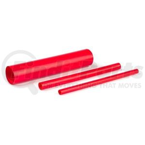 84610148 by GROTE - Shrink Tube, 3:1, Dual Wall, Red, 3/8" X 48", Pk 6