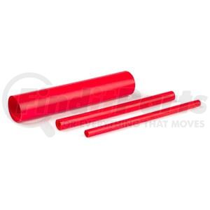 84610348 by GROTE - Shrink Tube, 3:1, Dual Wall, Red, 3/4" X 48" , Pk 6