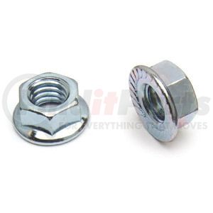 849445 by GROTE - Flange Nut, 3/8", Pk 10