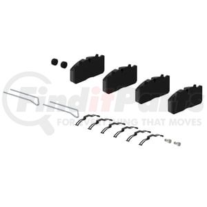 WABCO 640 175 952 2 Disc Brake Pad Kit Disc Brake Pad Kit - 1535 to 1685 mm