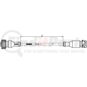 4494250300 by WABCO - Multi-Purpose Control Cable