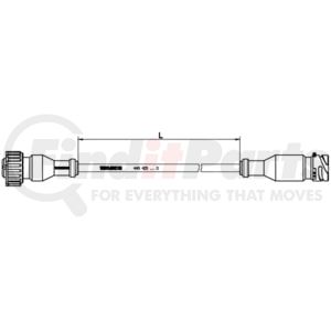 4494250300 by WABCO - Multi-Purpose Control Cable
