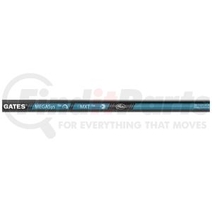 85047 by GATES - Hydraulic Hose - Black, 0.68" Outside Diameter, Synthetic Rubber