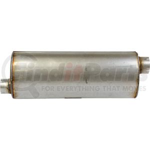 22551 by WALKER EXHAUST - Heavy Duty Direct Fit Exhaust Muffler 3.5" Inlet (Inside)  4" Outlet (Inside)