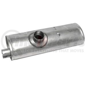 High-Flow Stainless Steel Muffler Oval 2.5 w Tip SS Single/Dual by Ma High-Flow Stainless Steel Muffler Oval 2.5 w Tip SS Single/Dual by Ma