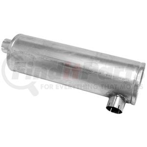 22643 by WALKER EXHAUST - Heavy Duty Direct Fit Exhaust Muffler 4" Inlet (Inside)  4" Outlet (Inside)