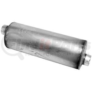 22789 by WALKER EXHAUST - Heavy Duty Direct Fit Exhaust Muffler 4" Inlet (Inside)  4" Outlet (Inside)