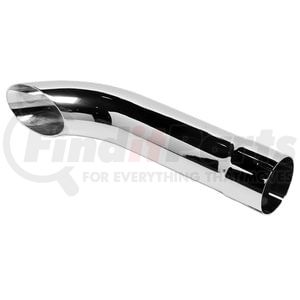 29111 by WALKER EXHAUST - Heavy Duty Exhaust Stack Pipe 4" Inlet (Inside)  4" Outlet (Inside)